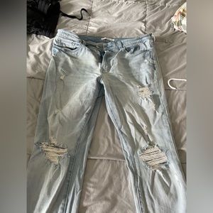 Pacsun men’s skinny jeans destroyed.